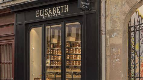 Boutique Elisabeth Chocolatier im Marais Viertel, Brüssel