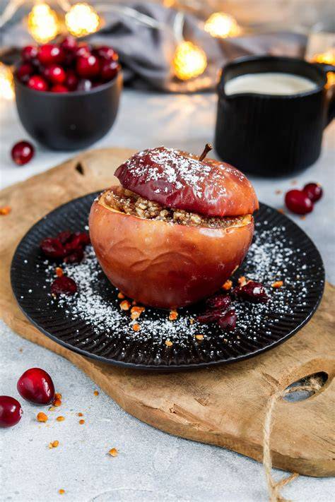Bratäpfel mit Marzipanfüllung als Rezeptidee