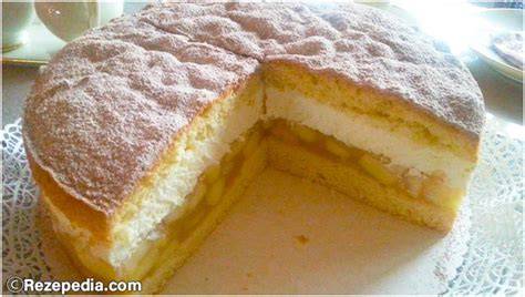 Bratapfel Mascarpone Torte in der Springform und im Glas