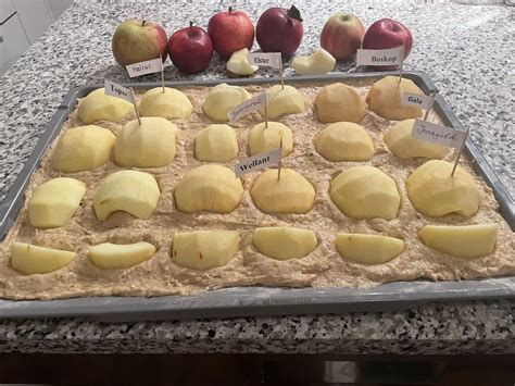 Bratapfel-Füllung in Äpfeln vor dem Backen