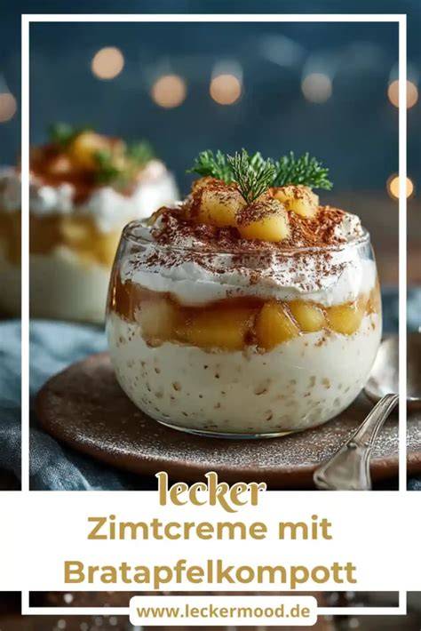 Bratapfelkompott im Topf mit geriebenem Marzipan