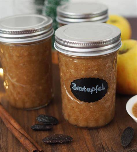 Bratapfelmarmelade mit Tonka und Zimt
