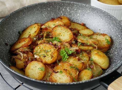 Bratkartoffeln als Beilage und Hauptgericht
