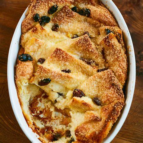 Bread and Butter Pudding mit Orangennoten