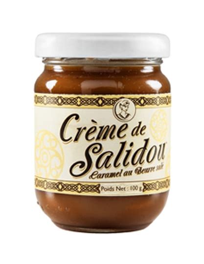 Bretonische Crème de Salidou im Glas