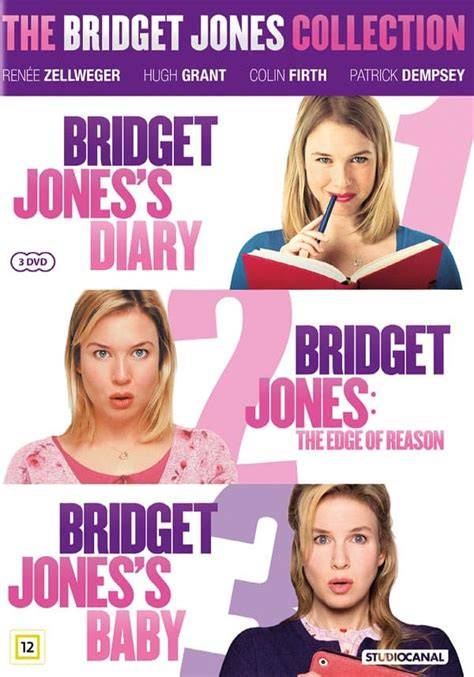 Bridget Jones Tagebuch-Seite mit typischen Vorsätzen und Notizen