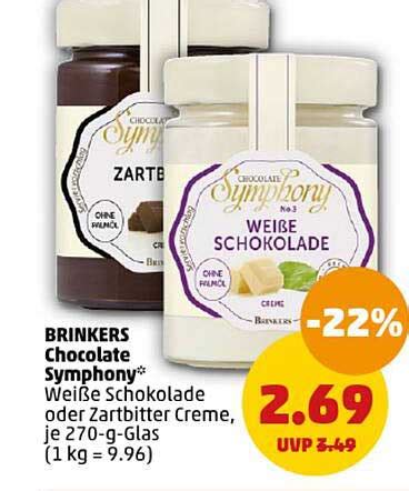 Brinkers Schokolade Verpackung und Produktübersicht