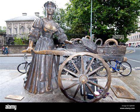 Bronzene Molly Malone-Statue an der Ecke Grafton Street/Suffolk Street