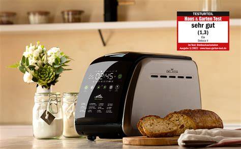 Brotbackautomat: Programmablauf für Konfitüre
