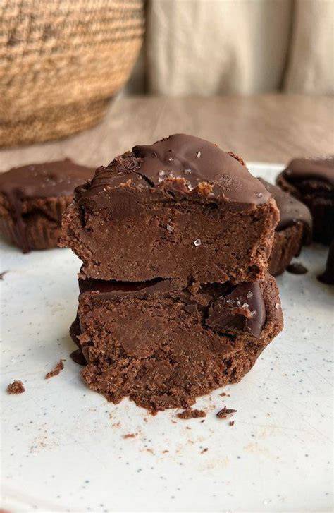 Brownie-Käsekuchen Mini-Küchlein Clean Eating