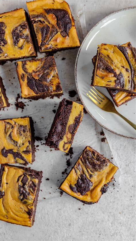 Brownie-Varianten: Orange, Kürbis, Schoko-Chunks