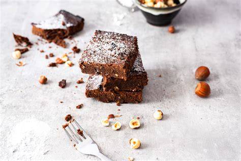 Brownies aufgeschnitten: mit Xucker Premium gebacken