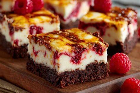 Brownies mit Cheesecake-Marmorierung