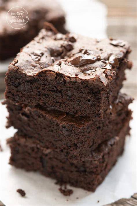 Brownies mit braunem Zucker - saftig und karamellig