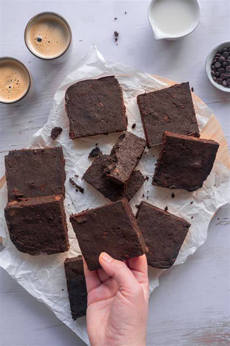 Brownies ohne Butter mit Apfelmark