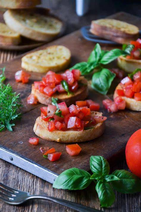 Bruschetta mit frischem Trüffel belegt