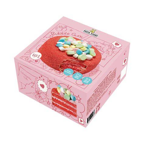 Bubble Gum Torte mit Streuseln