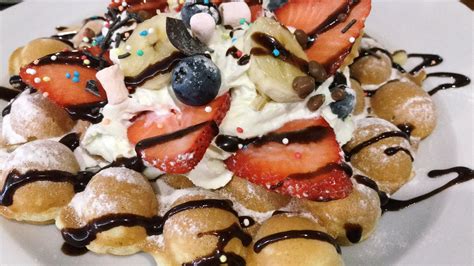 Bubble Waffeln - Vielfältige Toppings und kreative Kombinationen