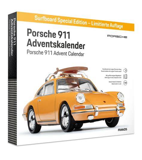 Buch zum Porsche Adventskalender mit Hintergrundinformationen