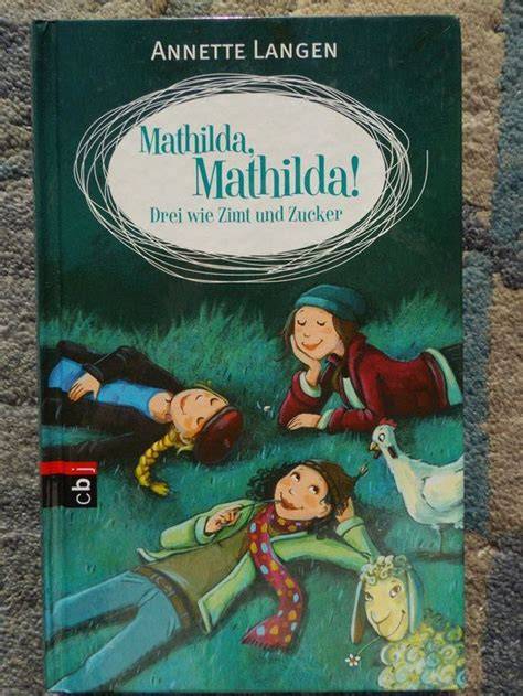 Buchreihe Mathilda, Mathilda! Drei wie Zimt und Zucker - Covers und Buchrücken