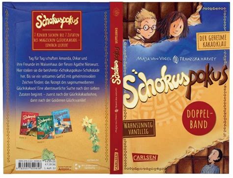 Buchreihe Schokuspokus - Cover und Farbgestaltung der Bände