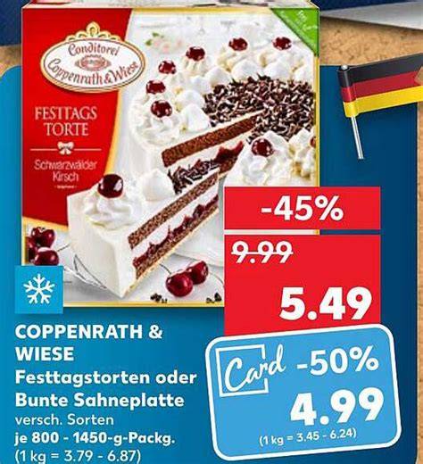 Bunte Auswahl an Festtagstorten im Mix Markt