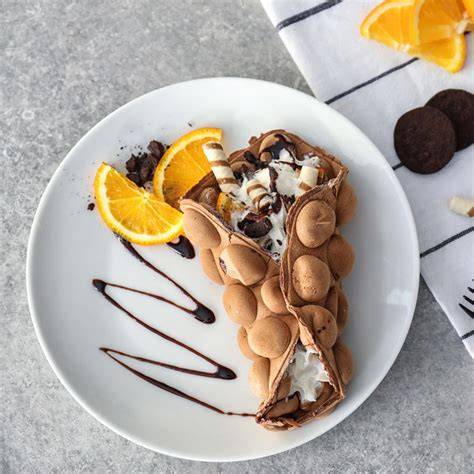 Bunte Bubble Waffeln von Hanimaga im 10. Bezirk