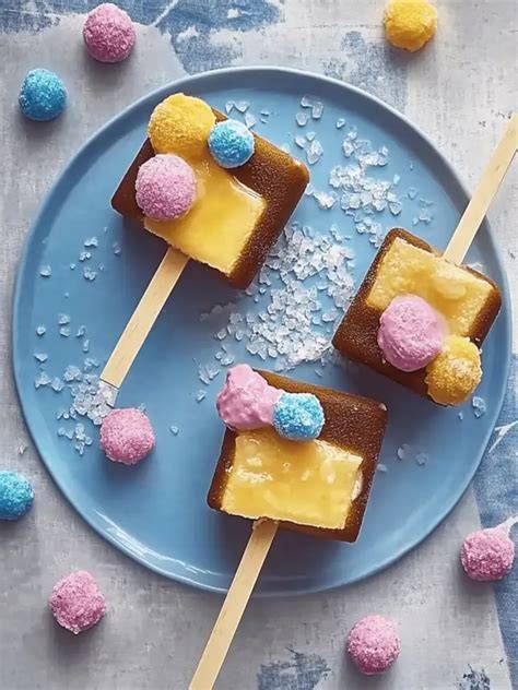 Bunte Drip-Ganache und Farbakzente am Kuchen