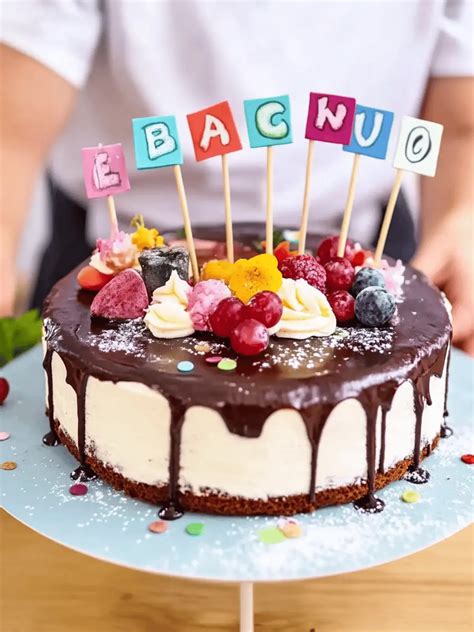 Bunte Kuchen und Tortenkreationen zur Inspiration