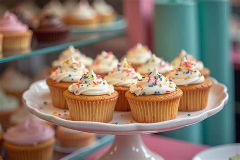 Bunte Kuchen-Auswahl für besondere Anlässe