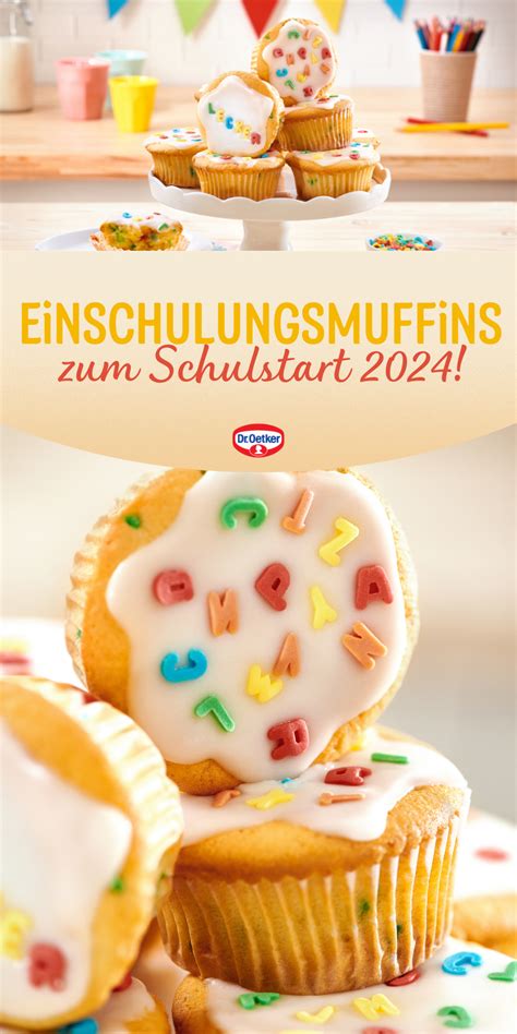 Bunte Muffins und Mini-Berliner als Einschulungs-Fingerfood