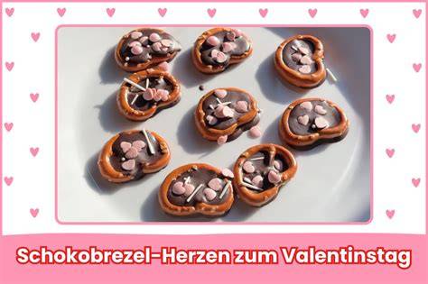 Bunte Schoko-Brezeln für Kinder und Feste