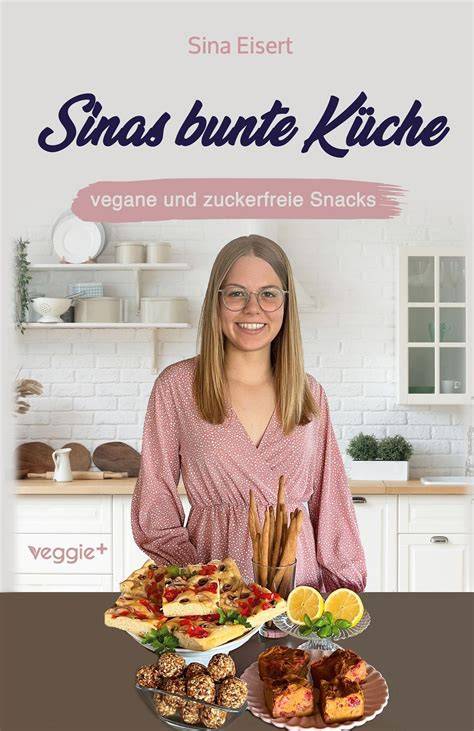 Bunte vegane Frühstücksvariationen und Snacks