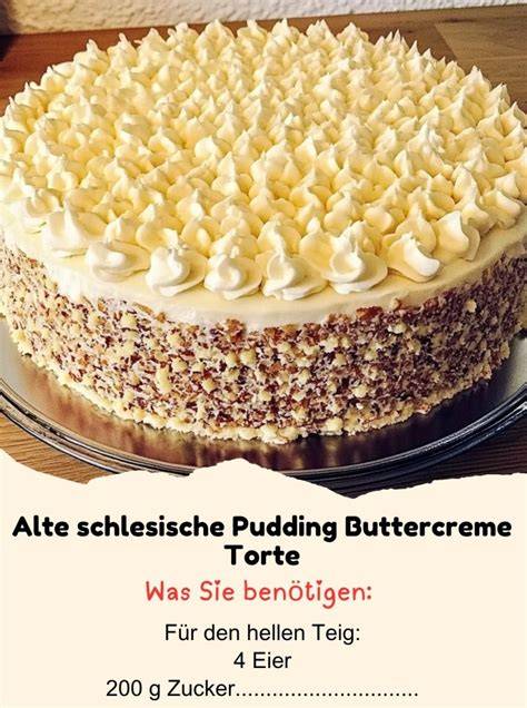 Buttercreme und Pudding Grundzutaten und -zubereitung