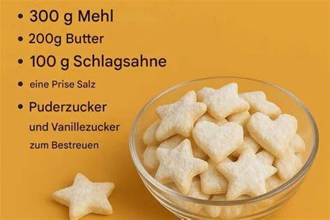 Butterkeks-Prägungen und klassische deutsche Kekse