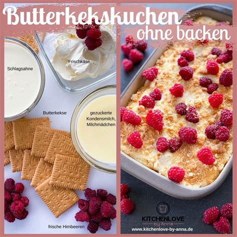 Butterkekskuchen ohne Backen mit Schokoladenglasur