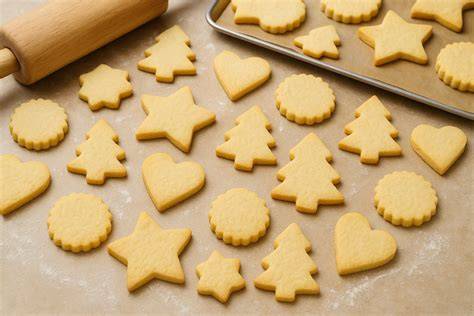 Butterplätzchen Ausstechformen Schritt-für-Schritt