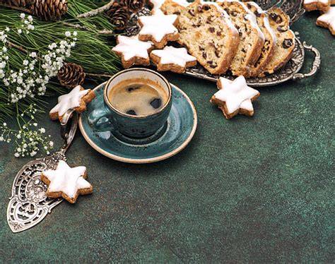 Butterplätzchen und traditioneller Adventskaffee