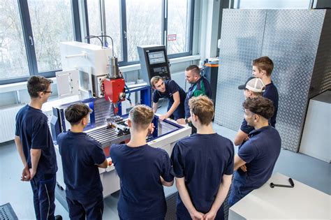 CNC-Maschine im Ausbildungszentrum