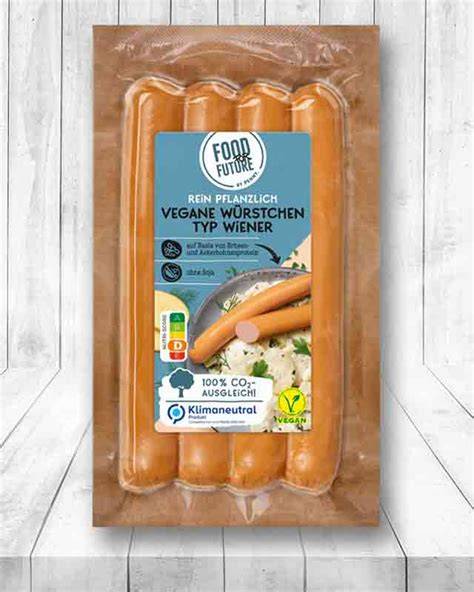 CO2e-Emissionen von klassischen und veganen Wiener Würstchen