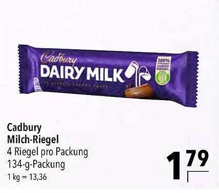 Cadbury Riegel Sortiment