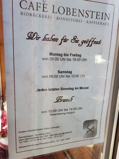 Café Lobenstein: Gemütliches Frühstück in Erfurt