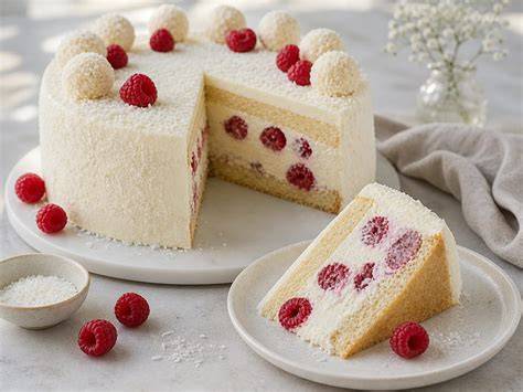 Campari-Wickeltorte mit frischer Dekoration