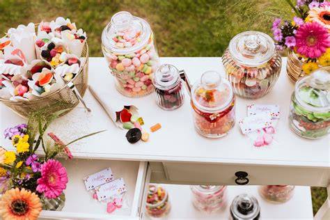 Candy Bar und Sweet Table als Alternativen zur Hochzeitstorte