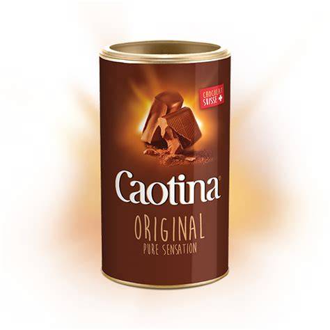 Caotina Kakao genussbereit in der Tasse
