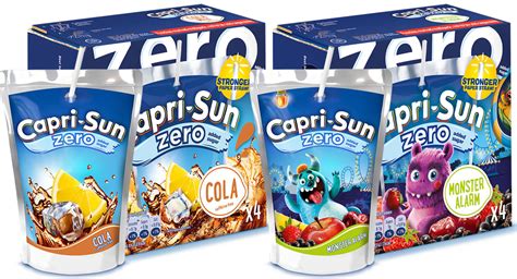 Capri-Sun Zero Zutatenübersicht