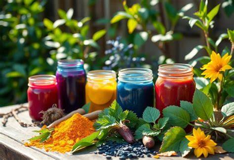 Carotin und natürliche Farbstoffe
