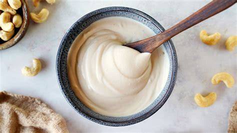 Cashew-Creme im Mixer
