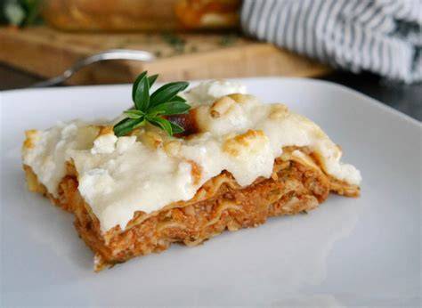 Champignon-Blumenkohl-Lasagne