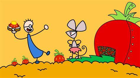 Charaktere der Serie, Tom, Luisa und Erdbeermaus - Übersichtsgrafik